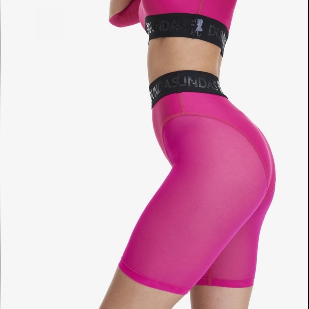 Dundas World Revolve Kyrie Mesh Biker Shorts